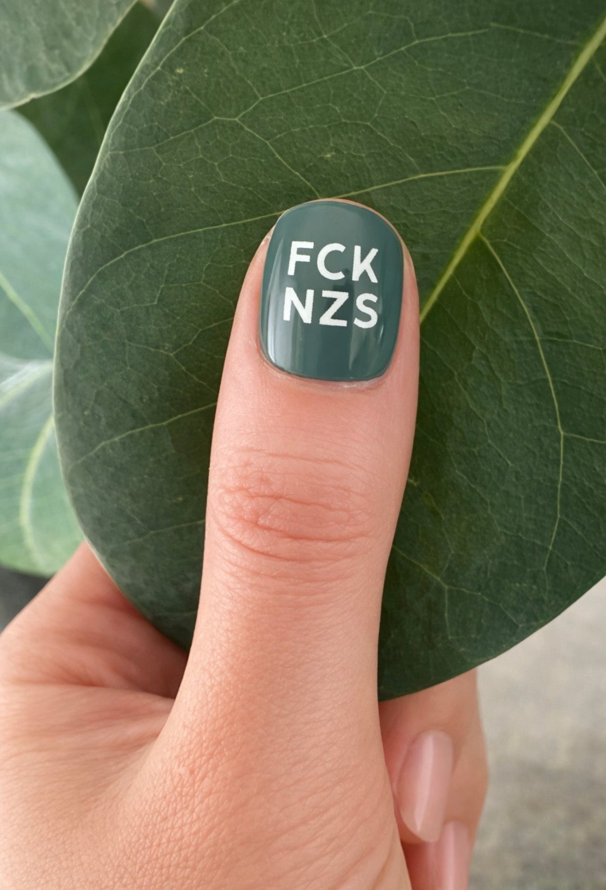 "FCK NZS" petrol